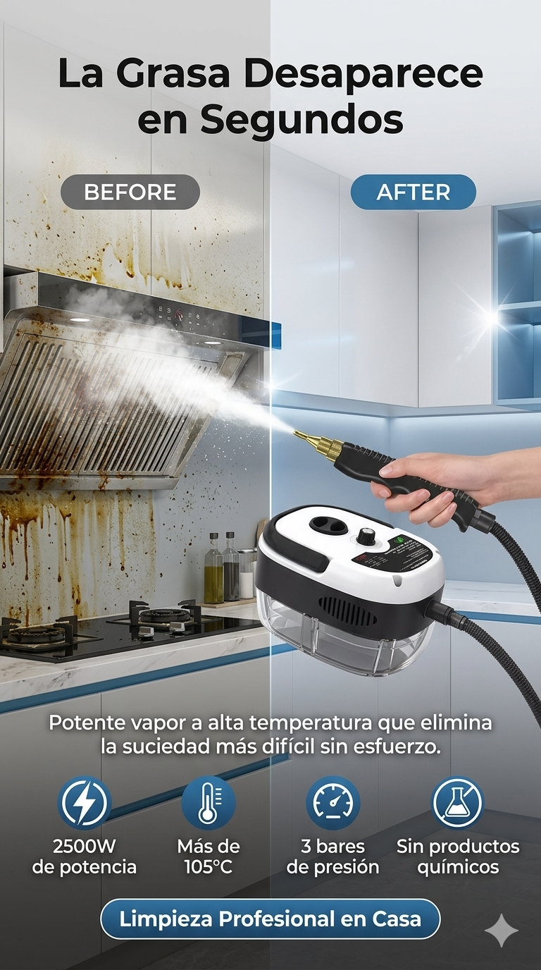 Limpiador vapor
