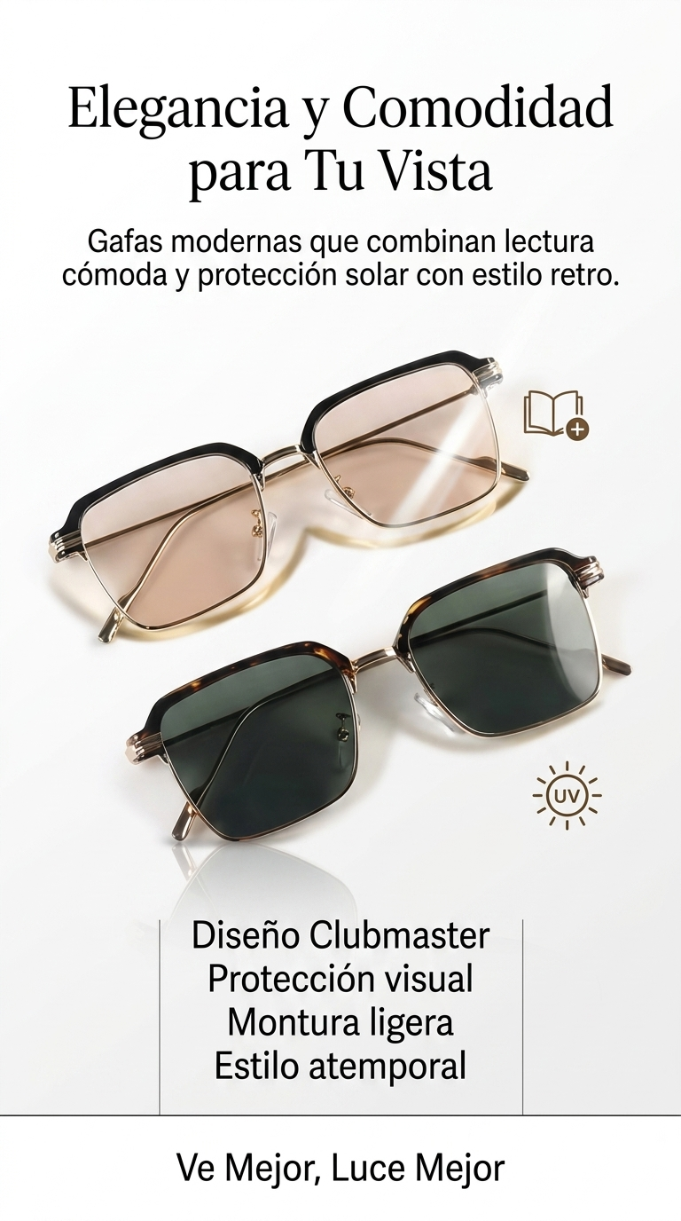 GAFAS FOTOCROMÁTICO DE LECTURA